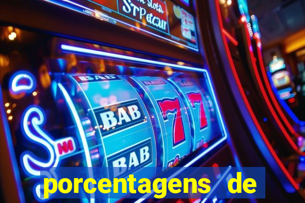 porcentagens de jogos pagantes